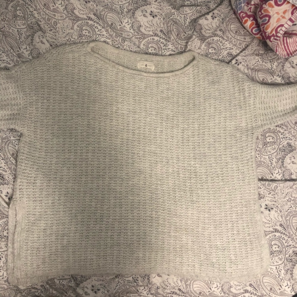 Lou & Grey Light Grey Medium Sweater
